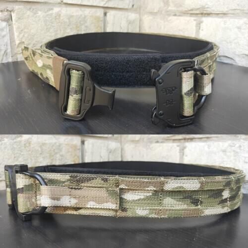 Tactical Molle Belt Military Army Battle Belt Airsoft Multicam Men Training Combat Fighter Belt Outdoor Hunting Adjustable