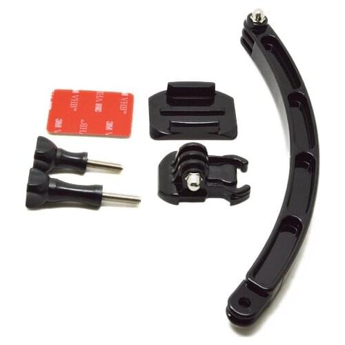 Husiway The Arm with mounts & screws for Helmet For Gopro Hero4 3+ 3 2 SJ4000 SJ5000