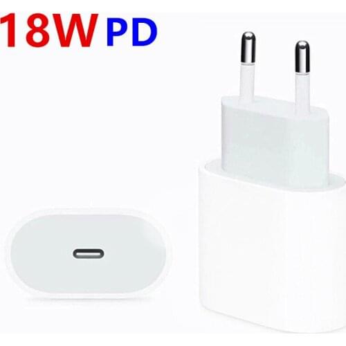 18W Quick Charger USB C PD Charger for iPhone 12 mini 11 Pro iPad Fast Wall Charger Adapter for samsung S20 NOTE 20 10