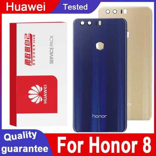 High quality Back Housing Replacement for Huawei Honor 8 Back Cover Battery Glass adhesive Sticker for Huawei Honor 8 Rear cover