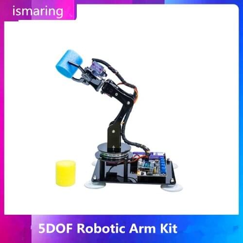 5DOF Robotic Arm Kit Stem Robotics Kit With High Quality For Arduino