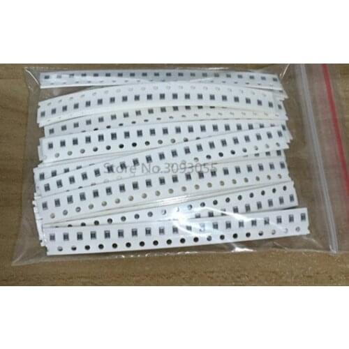 660pcs sample kit 1% 1206 SMD resistor sample bag 33kindsX20pcs=660pcs