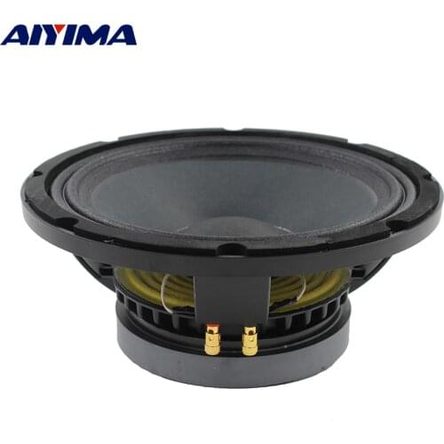 AIYIMA 10 Inch Subwoofer Bass Speaker 8 Ohm 350W Sound Loudspeaker Paper Cone Home KTV Music Player PA Woofer Speaker