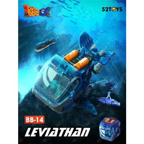 BeastBox Deformation Robots Transformation Animal Toy Cube Model Leviathan Whale Action Figure Jugetes For Gifts
