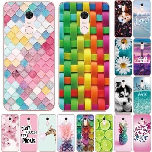 Case For Xiaomi Redmi 5 Plus Cover Soft Silicone Case For Xiaomi Redmi 5A Case TPU Fundas For Xiaomi Redmi5 5A Note 5 Phone Case