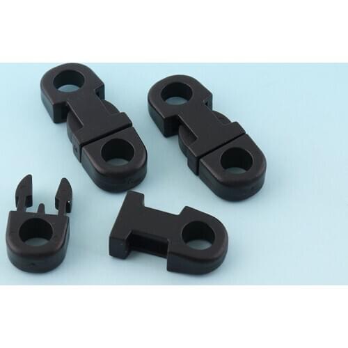 Black Paracord Break Buckles Clasps Breakaway Clips Plastic Buckles slide buckle Breakaway Buckles Parachute Cord buckles