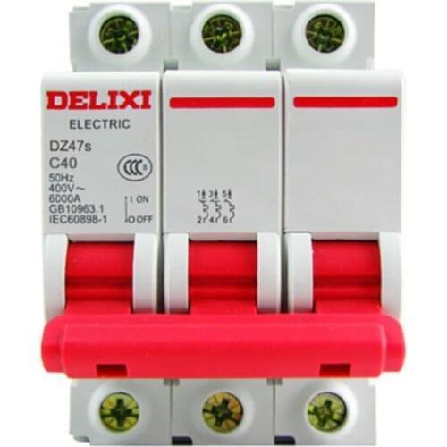 DZ47SN3D16 3P | 16A | D | 6KA DZ47S miniature standard circuit breaker