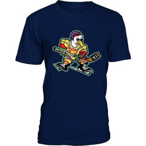 Cool Hockey 2 colors Hockey Fans Cotton T Shirts hockey ducks