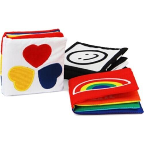 Best Kids New Baby Colorful Soft Cloth Infant Book Educational Toy for Children Stimulate Vision gift