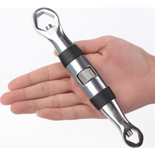 Multifunctional Torx Wrench Double Head Multipurpose Adjustable Wrench Repair Multi-Tool For Auto Hand Tools Open-End Wrench