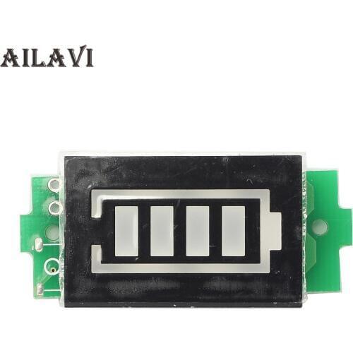 Single 3.7V 1 Cell Lithium Battery Capacity Indicator Module 4.2V Blue Display Electric Vehicle Battery Power Tester