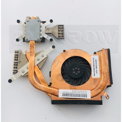 Original free shipping Laptop CPU fan heatsink for Lenovo E40 E50 CPU heatsink 75Y5994 75Y5995