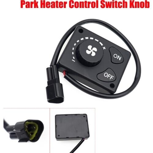 12V 24V Car Air Diesel Heater Parking Remote Controller Monitor Switch Board Park Heater Control Switch Knob