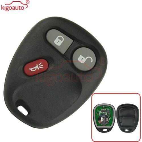 Kigoauto KOBUT1BT remote fob 3 button 315Mhz for Chevrolet Silverado Suburban GMC Yukon Sierra 1998 1999 2000 2001 2002