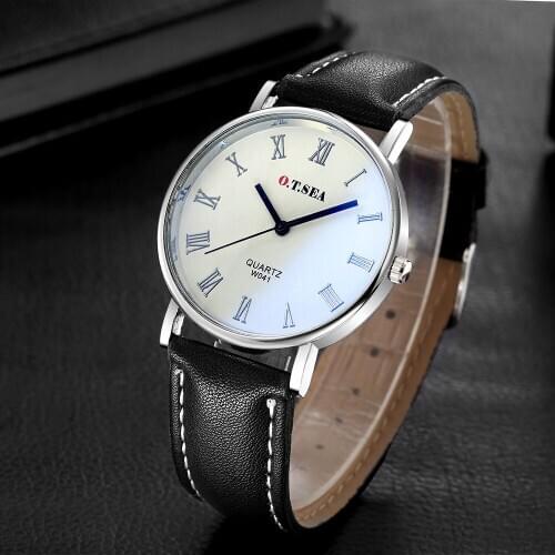 Luxury Brand Leather Fashion Bracelet Quartz Watch Men Women Wrist Watch Wristwatch Clock Relogio Feminino Masculino
