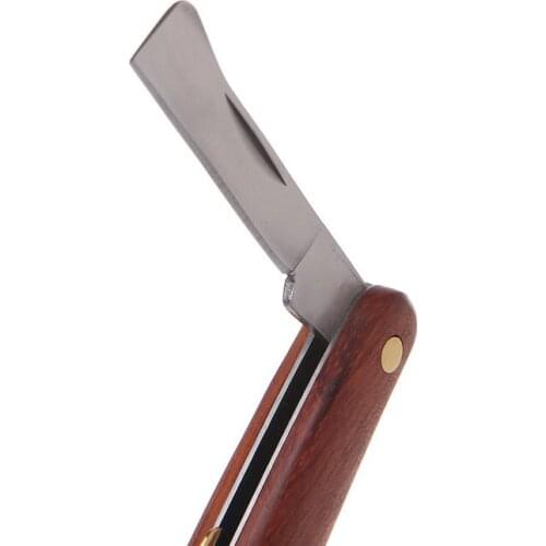 Garden Foldable Grafting Cutter Pruning Seedling Tree Scissor Cutting Tool _WK