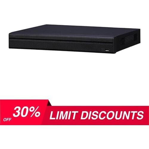 Dahua OEM NVR4216-4K 16CH 1U 4K H.265 Network Video Recorder HDMI/VGA Max 256Mbps Support 2 SATA HDDs Support P2P ONVIF