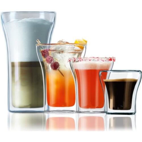 Denmark Double Wall Glass Pavina Hot Insulated Latte Coffee Mug Office Tea Water Drink Household Breakfast Milk Tumbler Beer Cup