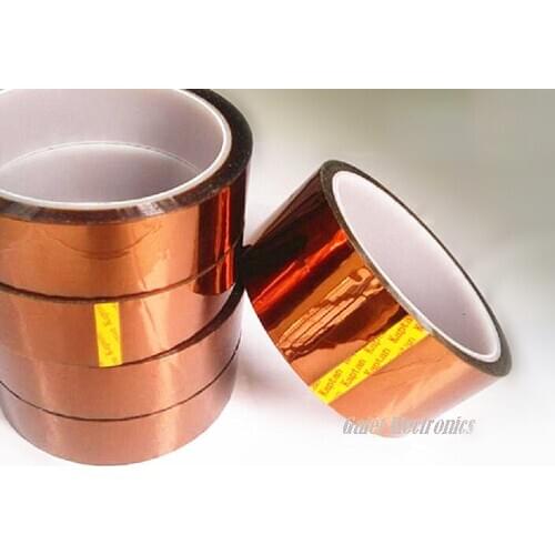 2PCS High Temperature Heat Resistant Adhesive Tape 33mt*60mm PCB SMT Soldering Shielding