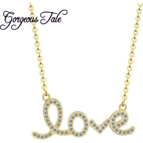 Crystal Paved Love Heart Adjustable Necklace For Women Multilayer Chain Choker Necklace Summer Gift Statement Necklace