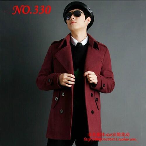 ZHQUNHUU Mens Long Coats