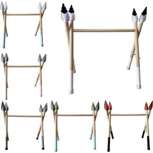 1Set Nordic Baby Play Gym Toys Wooden Play Game Fitness Rack Kids Education Toy
