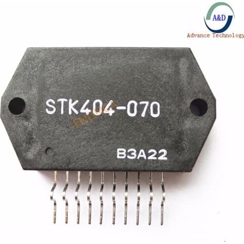 1pcs STK404-070 IC HYBRID MOD AUD PWR AMP AB 1CH HYB-10