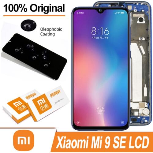 100% Tested For 5.97" Xiaomi Mi 9 SE AMOLED LCD Display Screen Touch Screen Digitizer Assembly For Mi9 Se M1903F2G LCD Panel