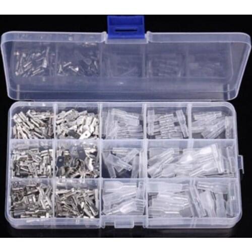 High quality 120PCS Female 720PCS Female and Male Terminals Cable Plugs Car Electrical Wire Terminals Crimp Connectors