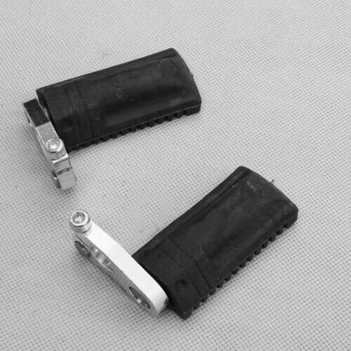 2x Rear Passenger Floorboards Floor Boards Footrest Hit for 43cc 47cc 49cc Pocket Bike (Black)