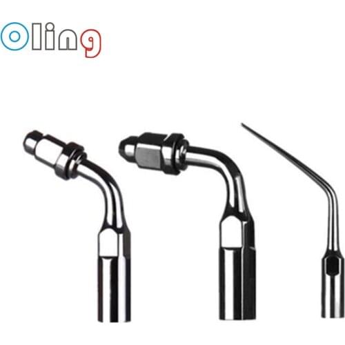 3PCS Dental Ultrasonic Scaler Tips ED1 ED2 ED3 DENTAL SCALER ENDO TIPS FOR SATELEC DTE ULTRASONIC Scaler For Teeth