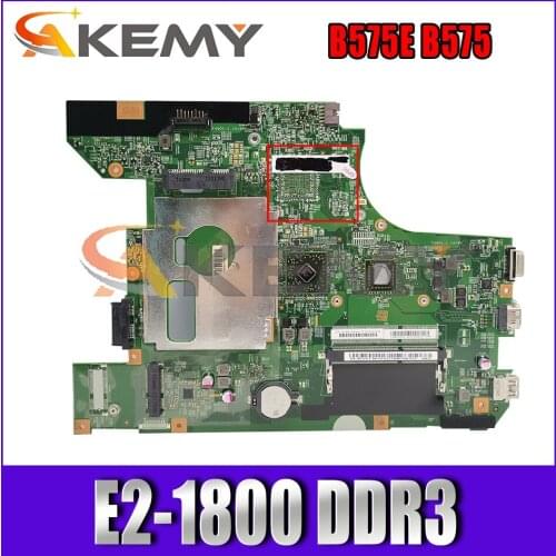 Akemy LB575B MB 11314-1 48.4VV01.001 For B575E B575 Laptop Motherboard CPU E2-1800 DDR3 100% Test