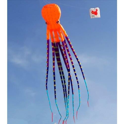 Free shipping 3d kite large octopus kite inflatable kite for adults buggy kitesurf board kite reel weifang kite factory pendant