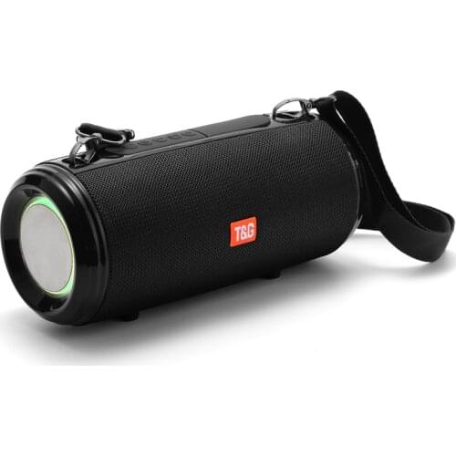 Bluetooth Speaker with LED Colorful Light Wireless Speakers Support FM Radio,AUX,TF Card,USB,Waterproof Portable Speaker