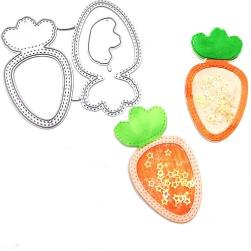 Julyarts Cute Radish Metal Cutting Dies 2020 New Dies For Decorative Scrapbooking Photo Album Embossing Cards Making DIY Crafts