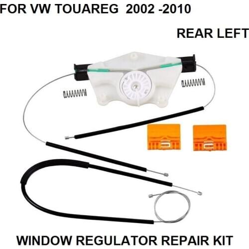 FOR VW TOUAREG WINDOW REGULATOR REPAIR KIT REAR LEFT 2002-2010 NEW