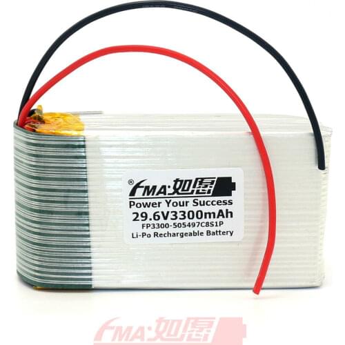 Li-Po Rechargeable Battery 29.6v 3300mAh for Portable Cordless Device 505497C8S
