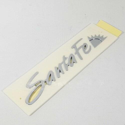 Rear Trunk Logo Emblem for hyundai Santa fe 2007-2010 Rear Trunk Lid Logo Emblem badge 863102B000 86310 2B000 86310-2B000