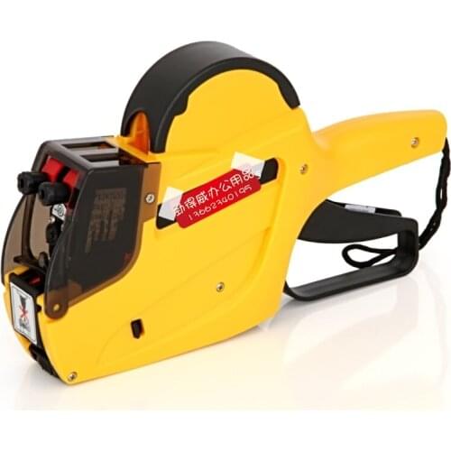 MX-6602 10 Digits 2 Lines Price Tag Marker Pricing Gun Price Labeller For Supermarket Retail Store F14 19 Dropship