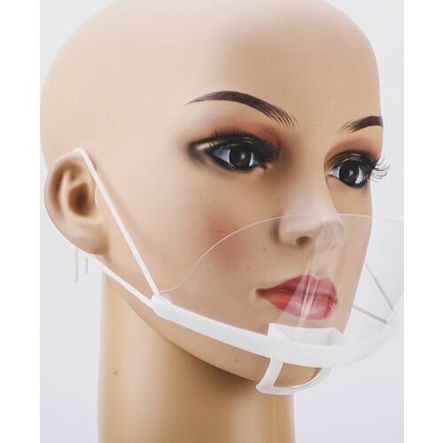 10pcs/lot Transparent Masks Permanent Anti Fog Catering Food Hotel Chef Waiter Kitchen Restaurant Kitchen Tools