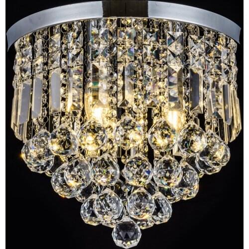 Led modern simple crystal ceiling lamp porch corridor bedroom living room
