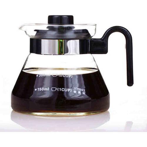Fire Pot Tea glass Coffee Pot, Juice Pot Heated directly Borosilicate