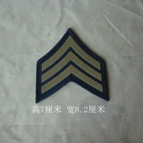 WW2 US ARMY SERGEANT FIRST CLASS PINBACK RANK PATCH EMBROIDERED