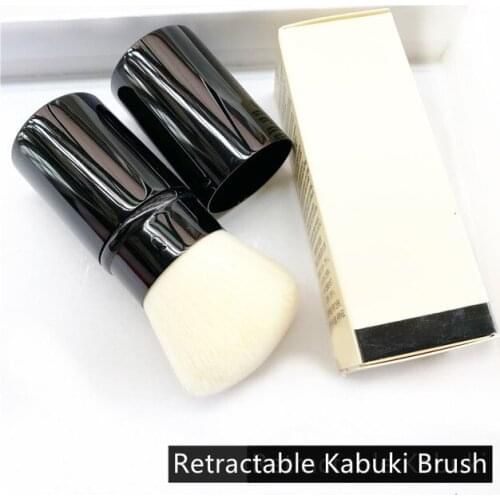 Retractable Kabuki Makeup Brushes Foundation Brush Qualified on-go Powder Blush Foundation Beauty Makeup Tools