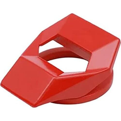 Car Engine Push Button Protective Cover,Start Button Switch Decorative Cover Trim for Universal Honda Civic Dodge