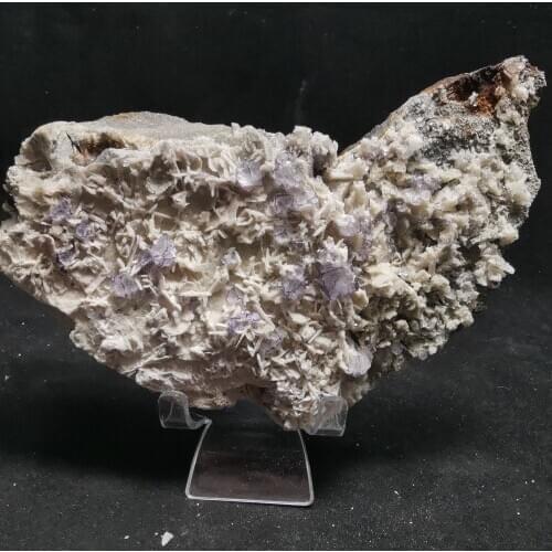 1013.4gComplete, purple Fluorite Crystal, cluster mineral stone decorative specimen QUARTZ GEM