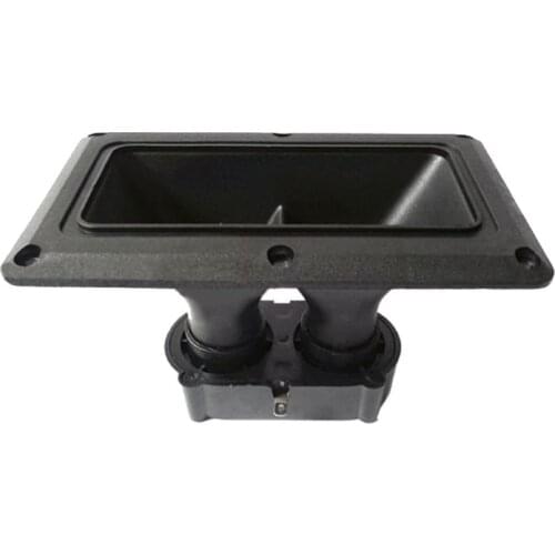 150W Dual Piezo Tweeters Horn Piezoelectric Speaker Buzzer Treble Piezo Head Driver for Home Subwoofer Stage Loudspeaker