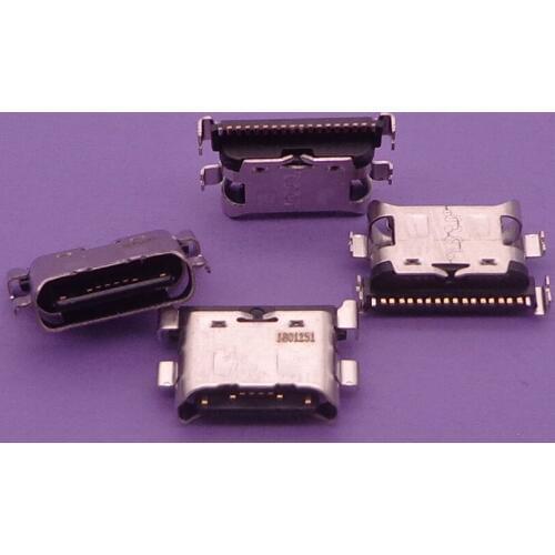 2pcs For Huawei Honor V10 micro mini usb jack charge charging connector plug dock socket port replacement repair female