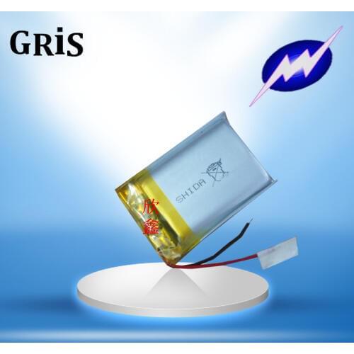 3.7V lithium battery 800MAH polymer battery 802535 card speakers small toys MP3/4 Rechargeable Li-ion Cell