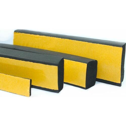 5M 2 3 5 10mm EPDM Self Adhesive Foam Sealing Tape Strip EPDM foaming square strip